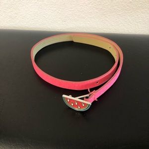 Pink belt for girls.